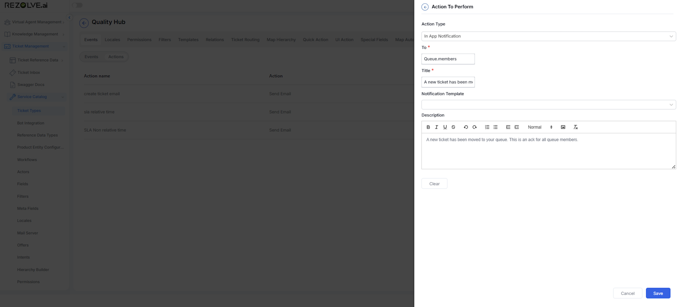 Custom Notifications